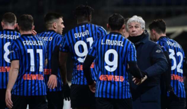 Duván Zapata, Luis Fernando Muriel, Atalanta