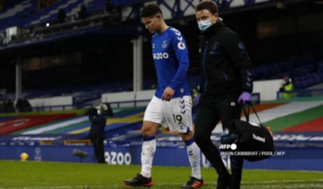 James Rodríguez, Everton 2021
