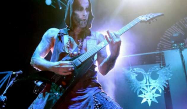 Adam Darski, cantante de la banda Behemoth