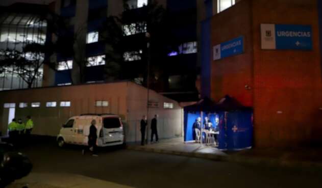 Vacunación contra la covid-19 en el Hospital de Kennedy en Bogotá