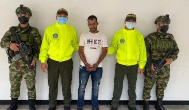 Captura de alias Kevin, cabecilla del Clan del Golfo