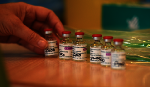 Vacunas de AstraZeneca - AFP