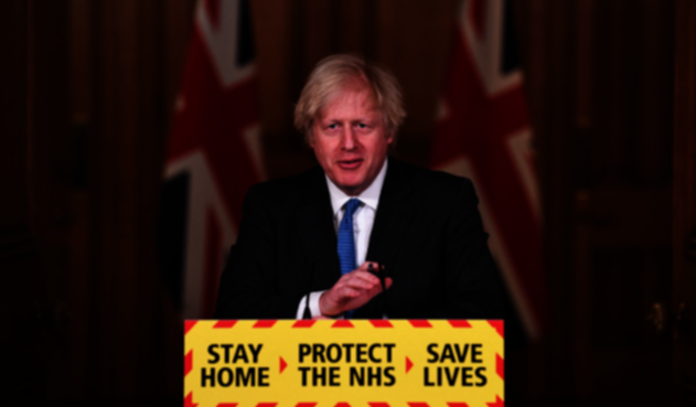 Primer ministro británico, Boris Johnson