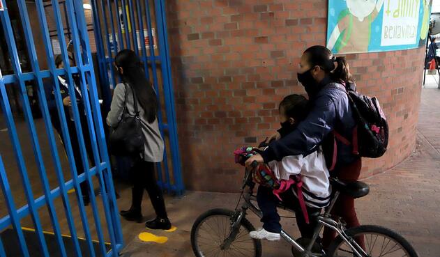 Clases presenciales - colegios de Bogotá en tiempos de covid