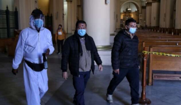 Así se celebró el miércoles de ceniza en medio de la pandemia