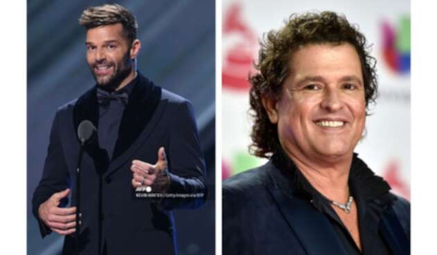 Ricky Martin y Carlos Vives
