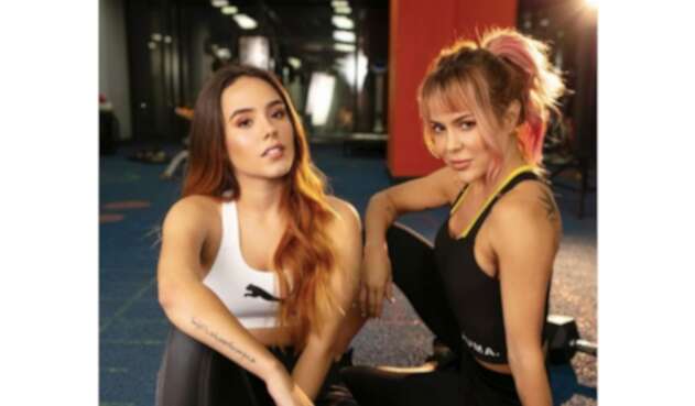 Natalia París y su hija Mariana Correa