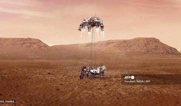 Perseverance, rover en Marte