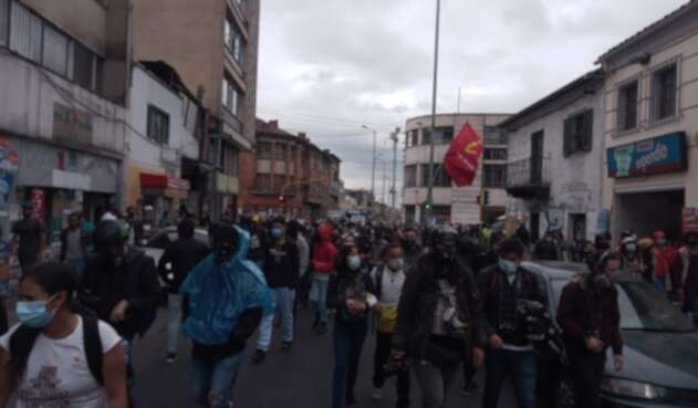 Protestas de estudiantes en Bogotá, 24 de febrero Protestas de estudiantes en Bogotá, 24 de febrero