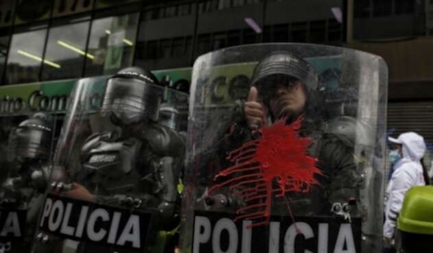 Protestas en Bogotá - Esmad Protestas en Bogotá - Esmad