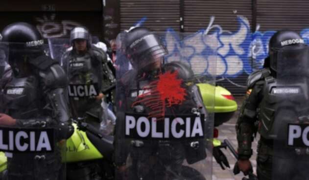 Disturbios en Bogotá el 24 de febrero de 2021