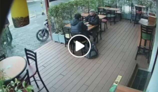 Robo en un local comercial