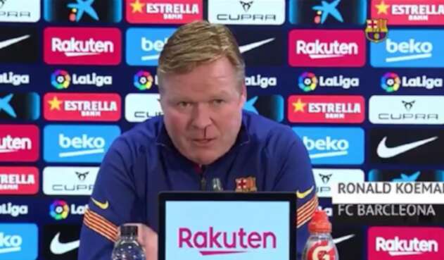 Ronald Koeman, rueda de prensa