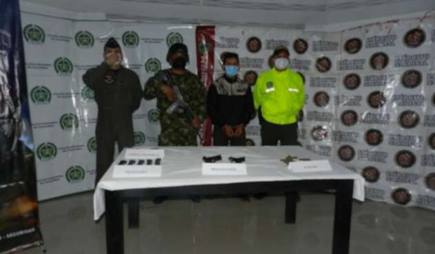 Alias 'Mono o Jeringa', cabecilla del ELN.