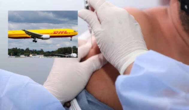 Vacuna contra covid - Avión DHL llega con 50.000 dosis Vacuna contra covid - Avión DHL llega con 50.000 dosis