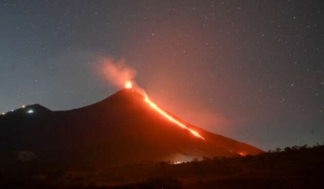Volcán de Pacaya genera alarma en Guatemala