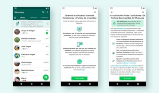 WhatsApp genera nueva notificación WhatsApp genera nueva notificación
