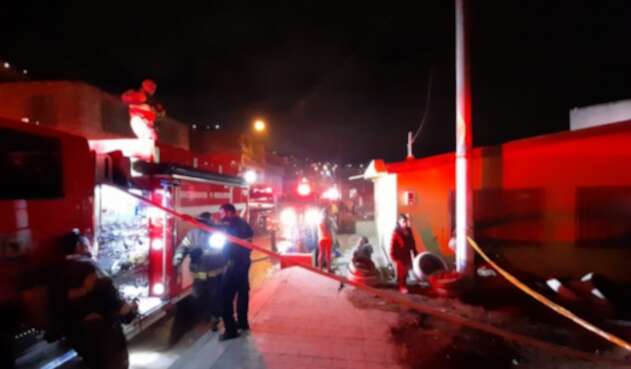 Incendio en Ciudad Bolívar