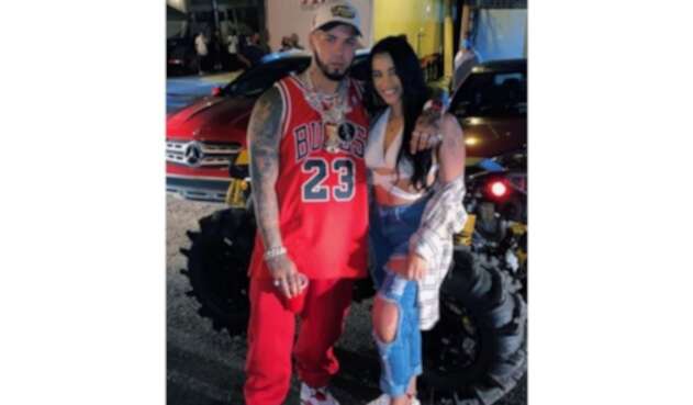 Anuel AA y Sofía juntos