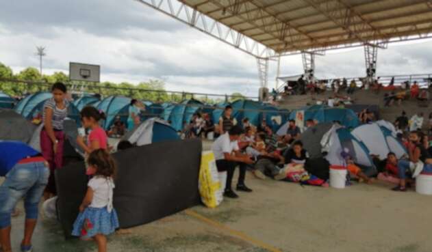 Desplazamiento forzado en Arauca