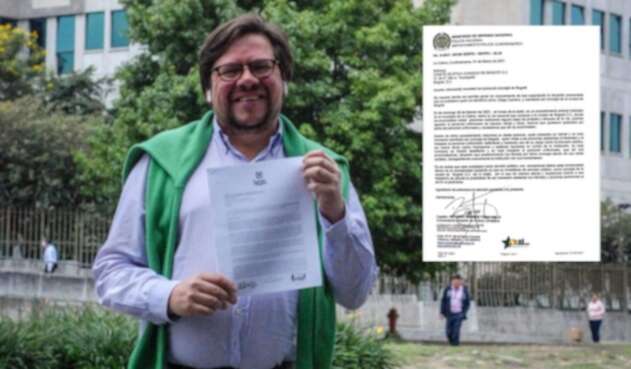 Diego Cancino, concejal de Bogotá, de la Alianza Verde