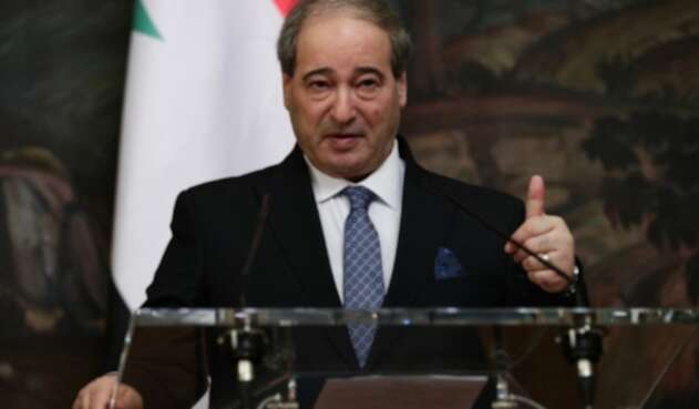 Sancionan a Faisal Moqdad, ministro de Relaciones Exteriores sirio