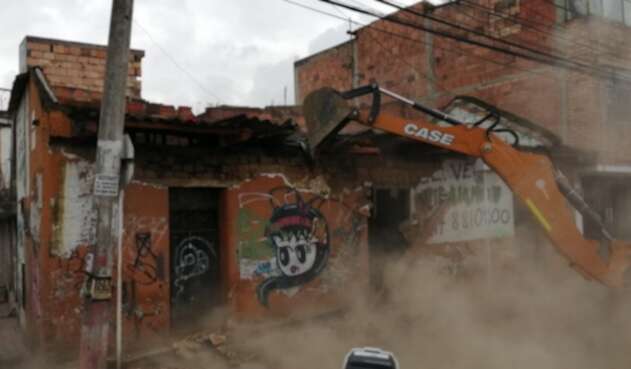 Demolición olla