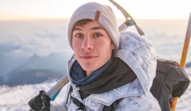 Juanpa Zurita en la nieve