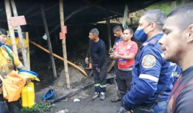 Rescate mineros Cali