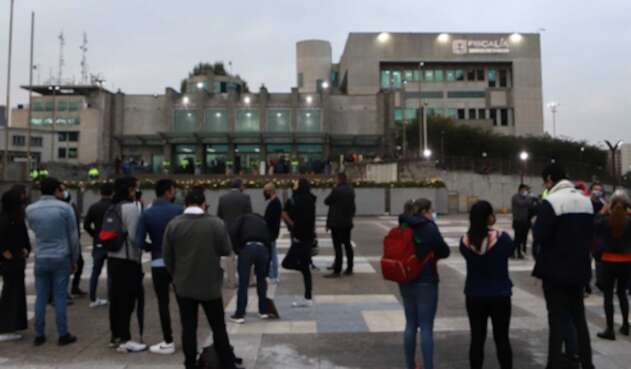 Protestas en la Fiscalía, 5 de marzo de 2021