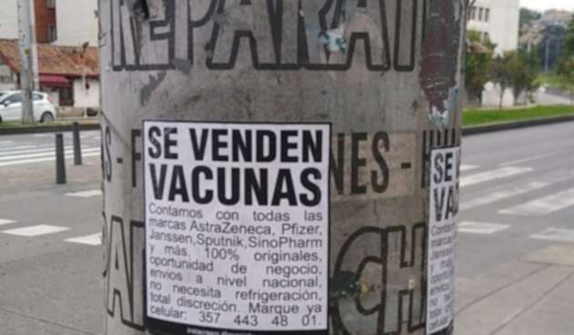 Se venden vacunas