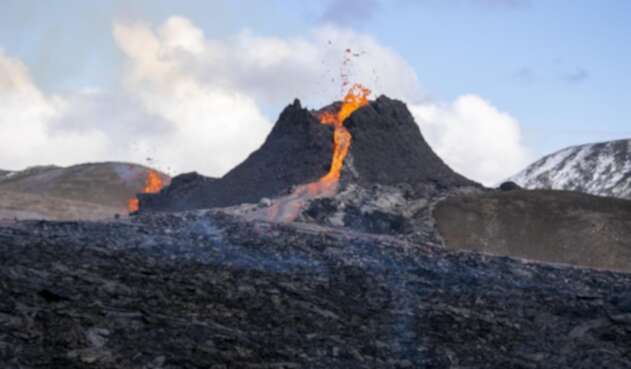 Volcán Fagradalsfjall - Islandia