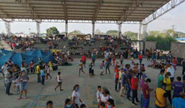 Gobierno hace presencia en el municipio de Arauquita para atender a venezolanos desplazados