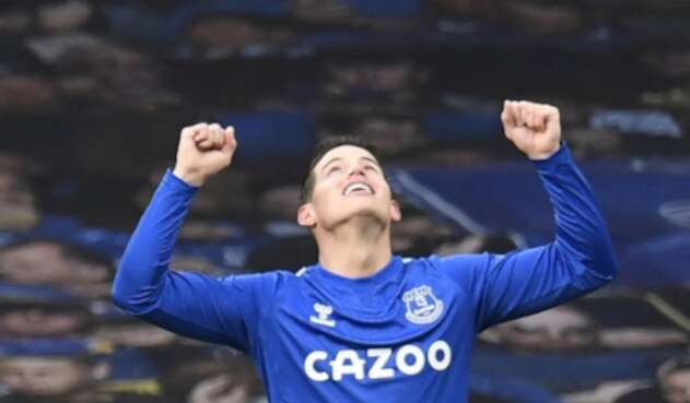 James Rodríguez, Everton 2021