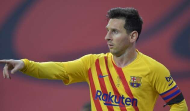 Lionel Messi anota gol en la Copa del Rey Lionel Messi anota gol en la Copa del Rey