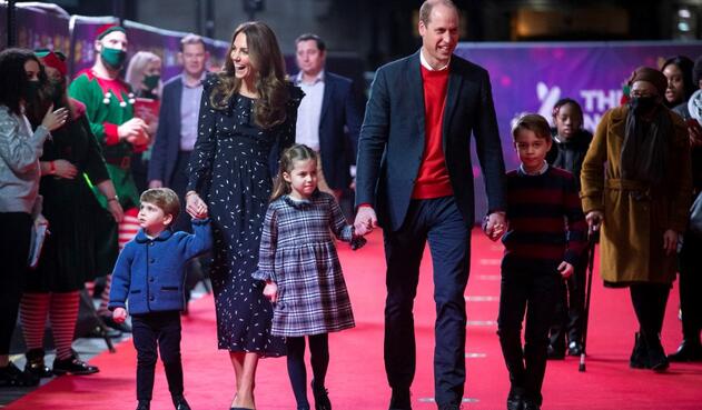 El príncipe William y Kate Middleton