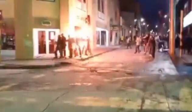 Policías en Pasto