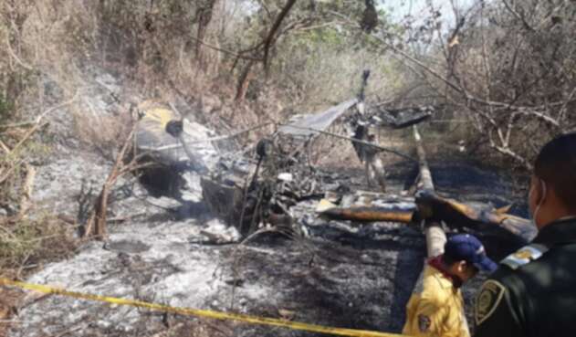 Los organismos de socorro activaron las alertas, por un incendio forestal y cercanía a tubería de ecopetrol, lo que fue controlada