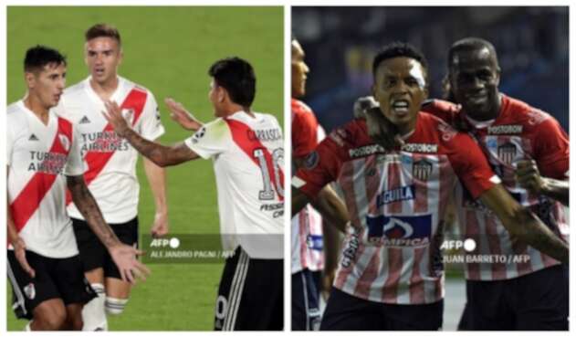 River Plate y Junior 2021