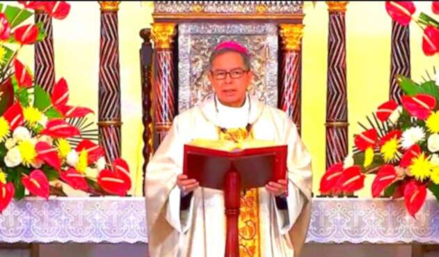 Monseñor Luis Jose Rueda Aparicio, arzobispo de Bogotá