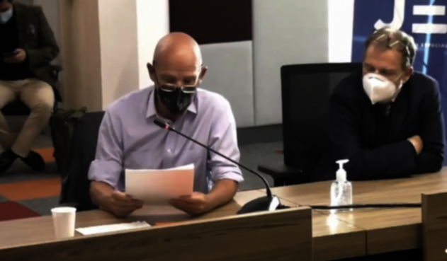 Mauricio Gómez, hijo de Álvaro Gómez Hurtado, ante la JEP