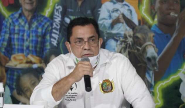 Alcalde de Titiribí, Juan Guillermo Bolívar Colorado.