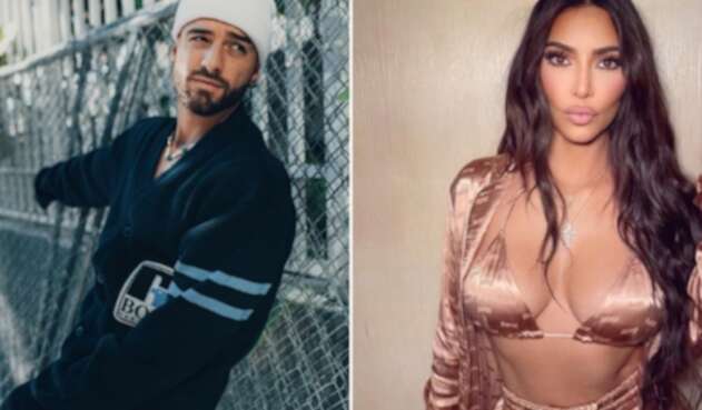 Maluma y Kim Kardashian