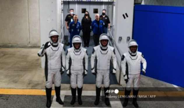 Nueva tripulación de la NASA que viajará a la EEI