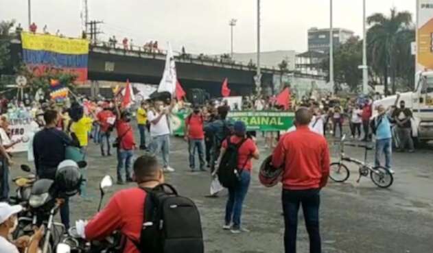 Paro nacional: protestas en Cali Paro nacional: protestas en Cali