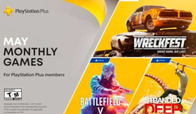 Juegos gratis en PlayStation+ para mayo 2021