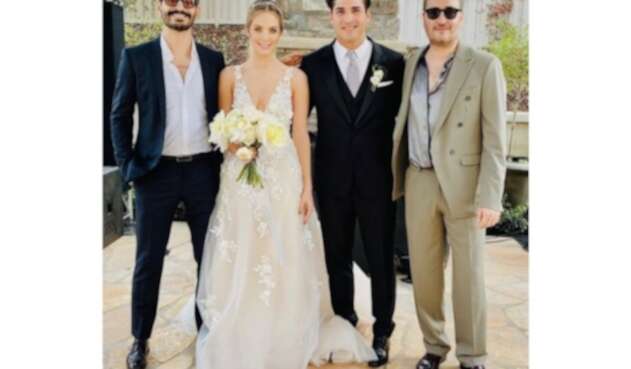 Matrimonio de Julio Ramírez, integrante de Reik, con Erika Batiz