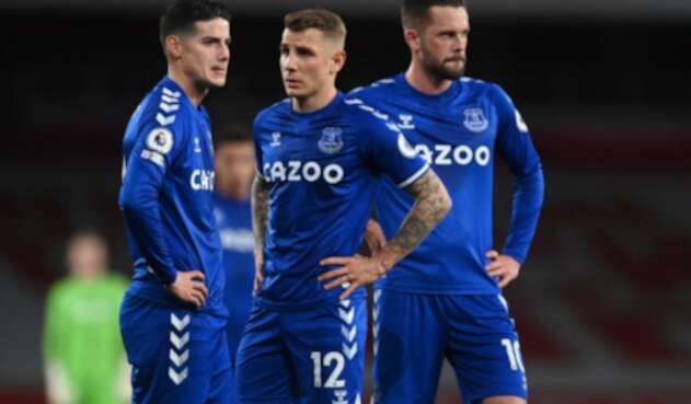 James Rodríguez, Everton, Premier League 2021