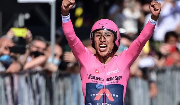 Egan Bernal, campeón del Giro de Italia 2021