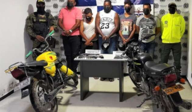 Capturas integrantes Clan de Golfo